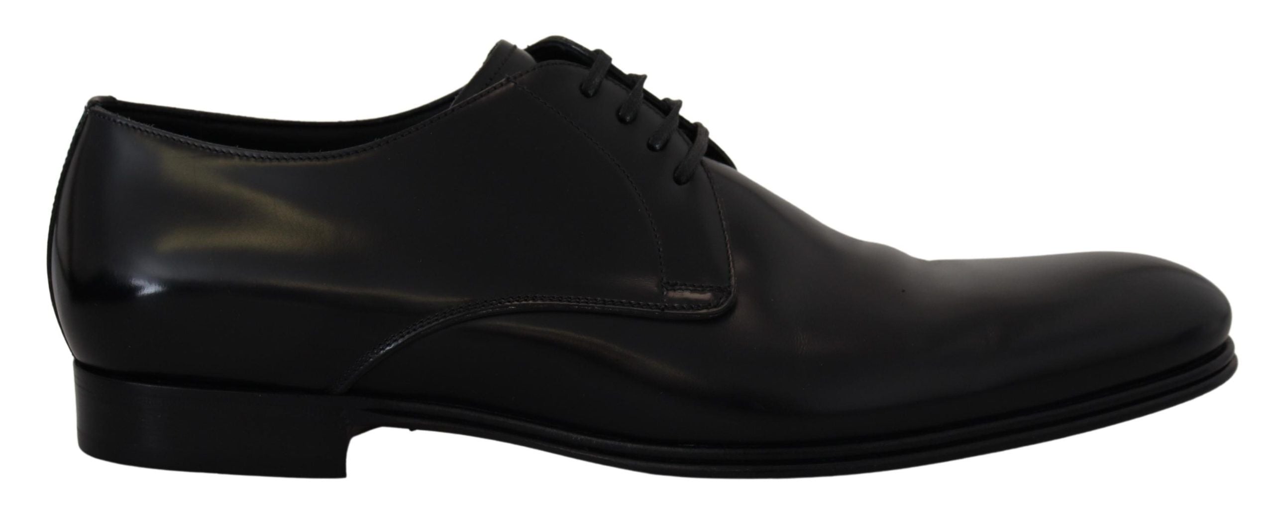 Dolce & Gabbana Schwarze Lederschuhe für formelle Anlässe
