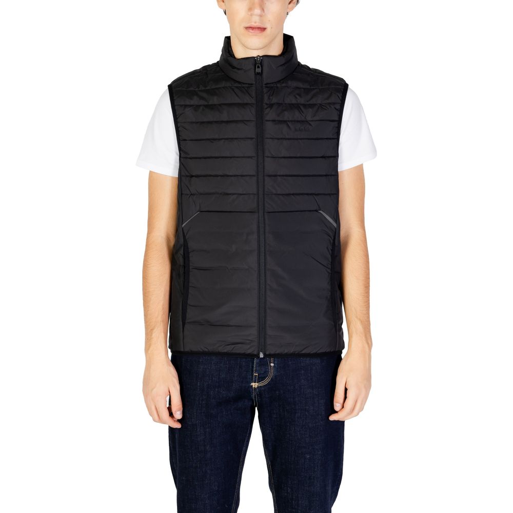 Hugo Boss Schwarze Polyester Sleveless Jacke