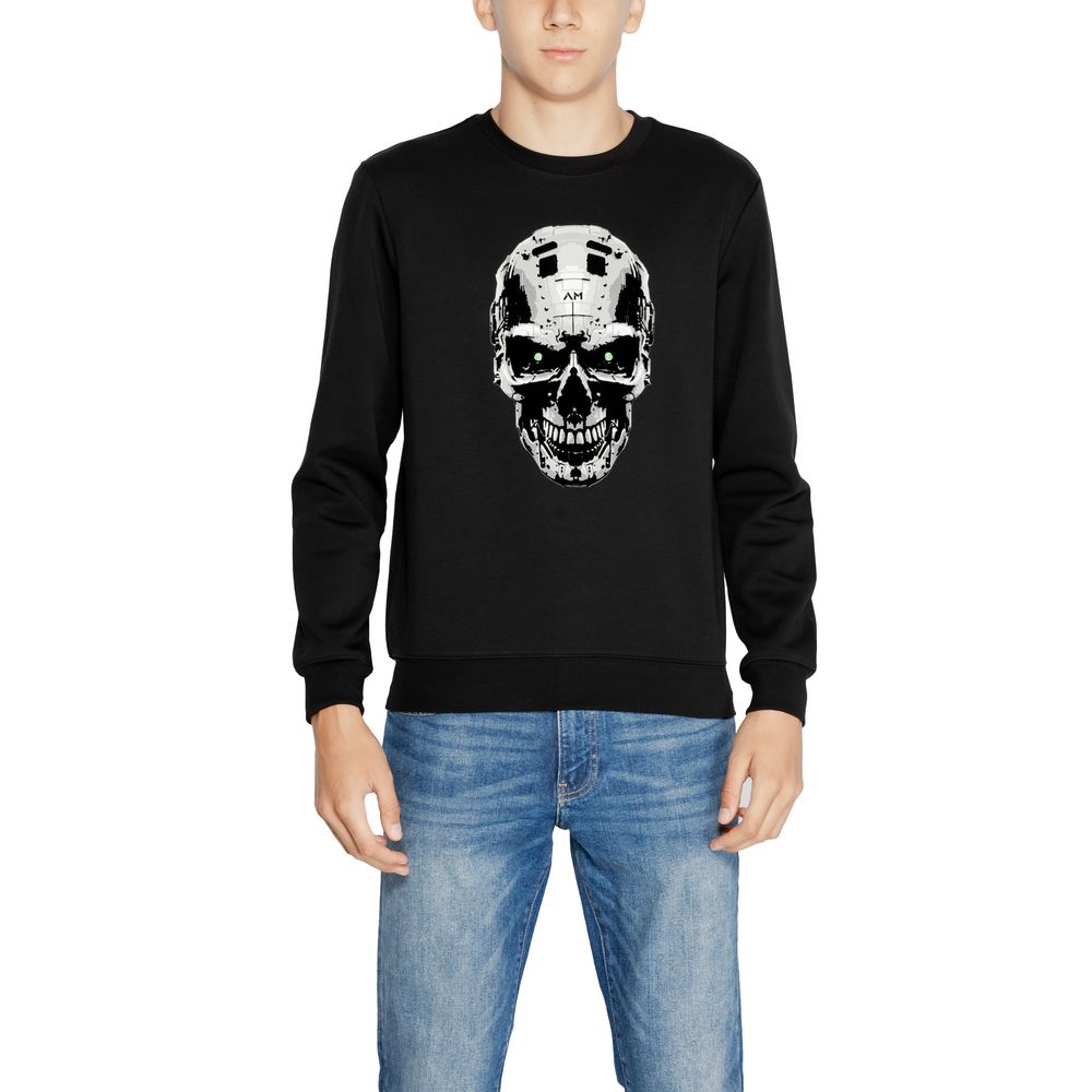 Antony Morato Schwarzes Baumwoll-Sweatshirt