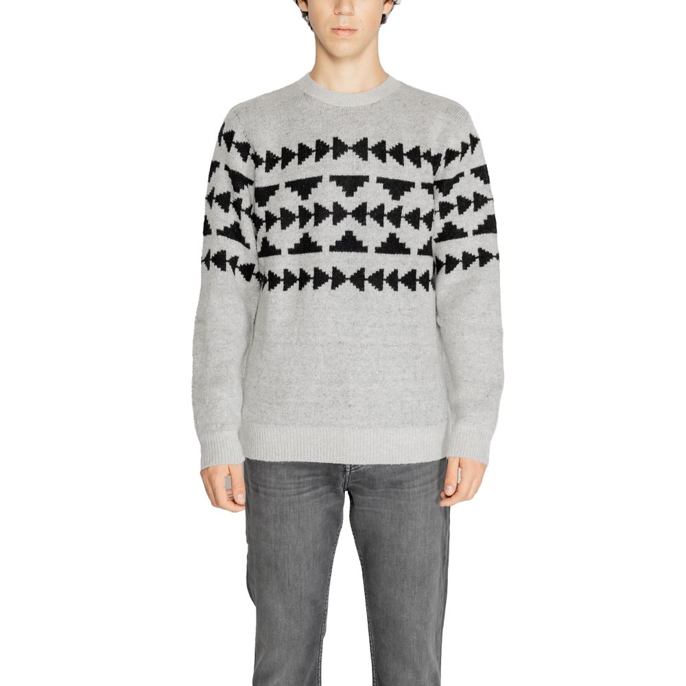 Antony Morato Grauer Marabu-Pullover