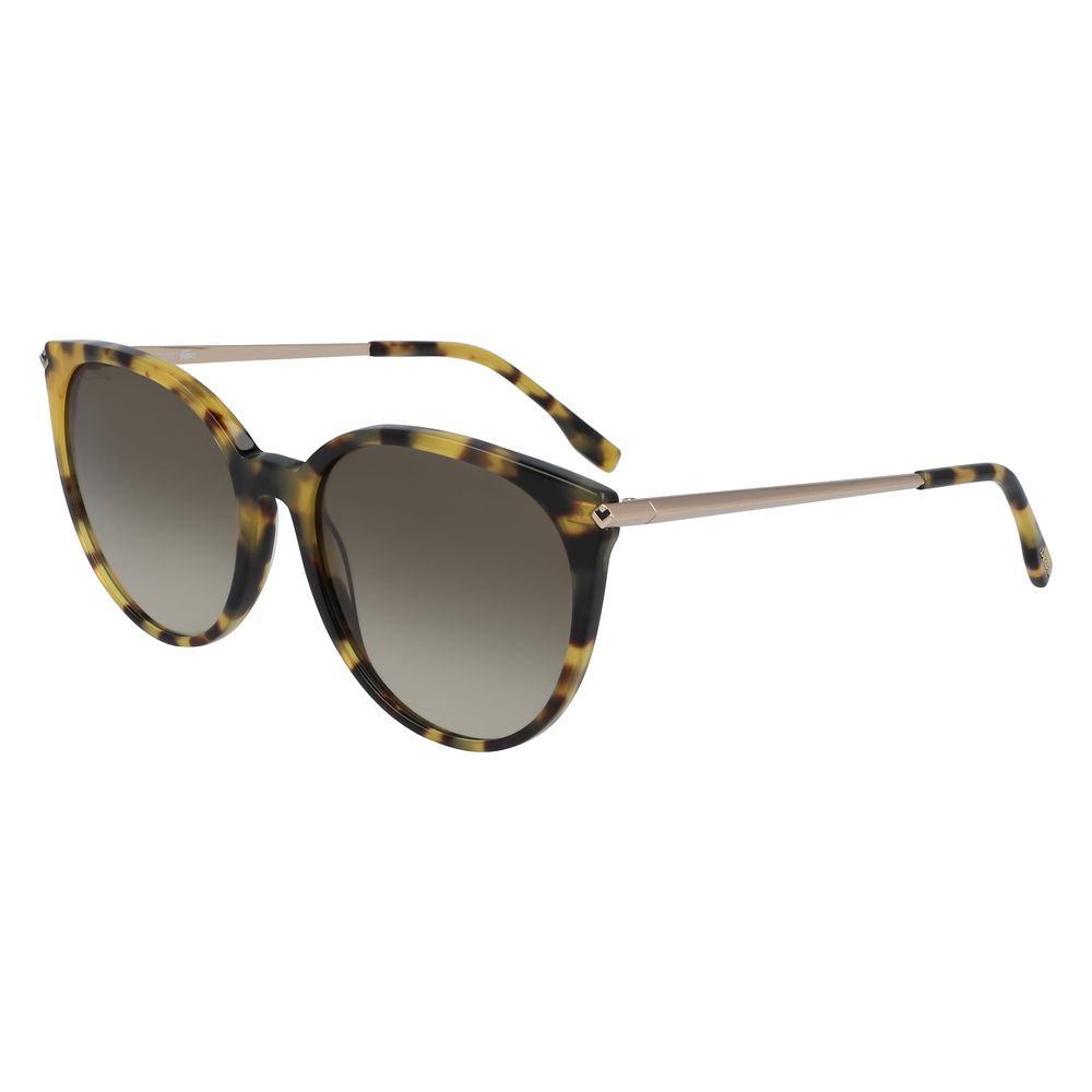 Lacoste Braune Metall-Sonnenbrille