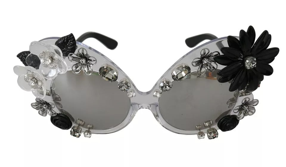 Dolce & Gabbana Transparente DG4292 Runde Kristall-Sonnenbrille