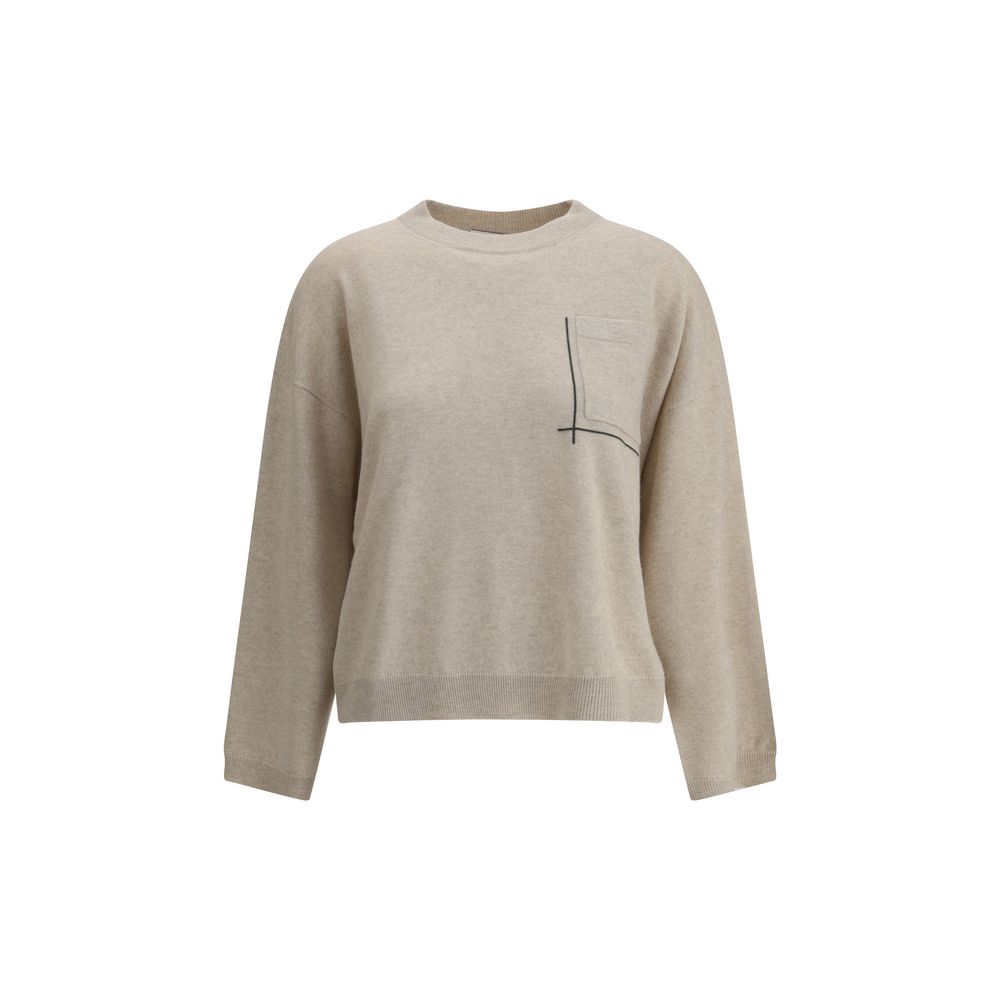 Brunello Cucinelli Übergroßer Pullover