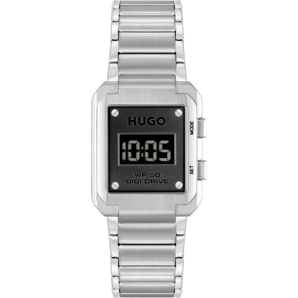 Hugo Boss Silberne Uhr aus Edelstahl
