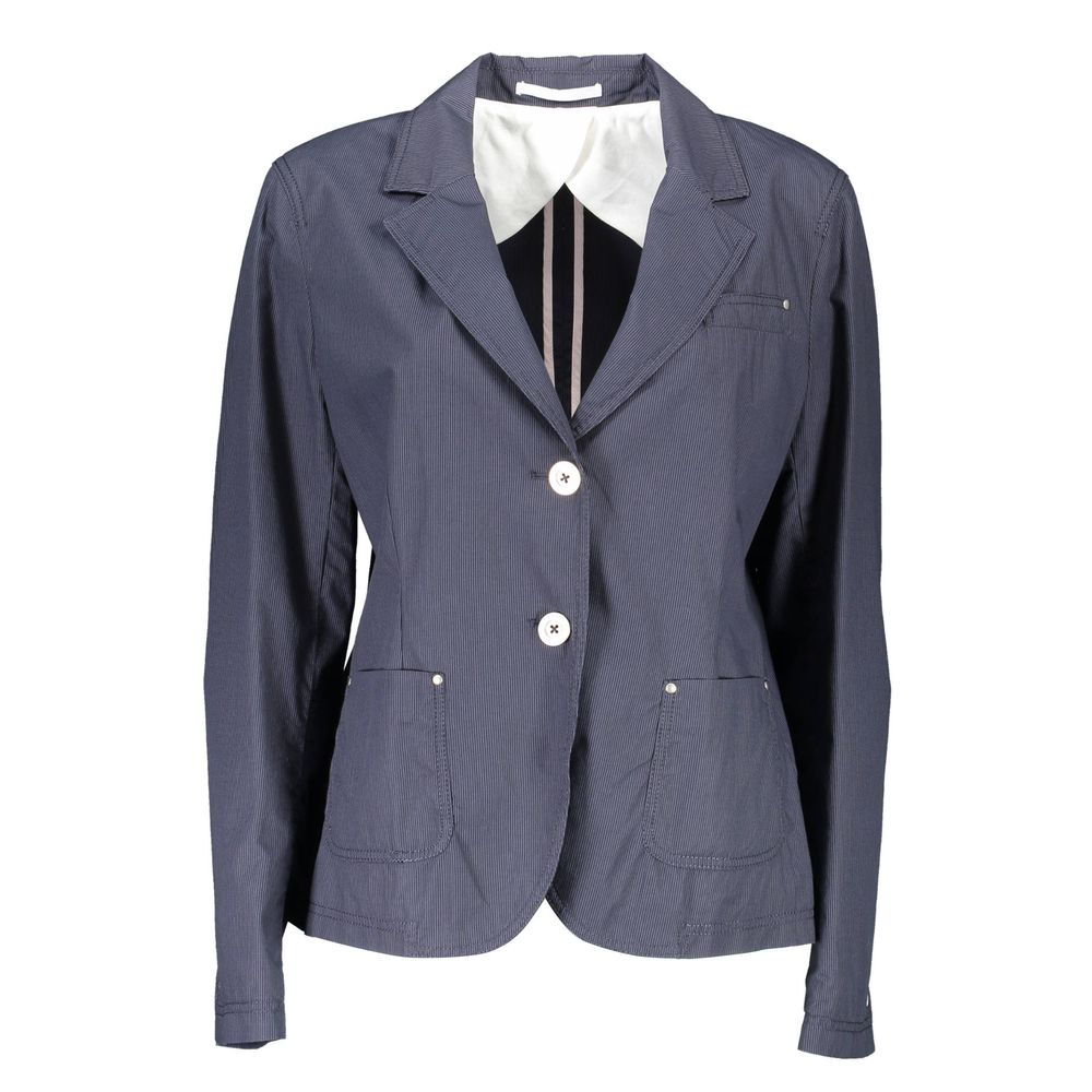 Gant Blaue Baumwolle Frauen Jacke