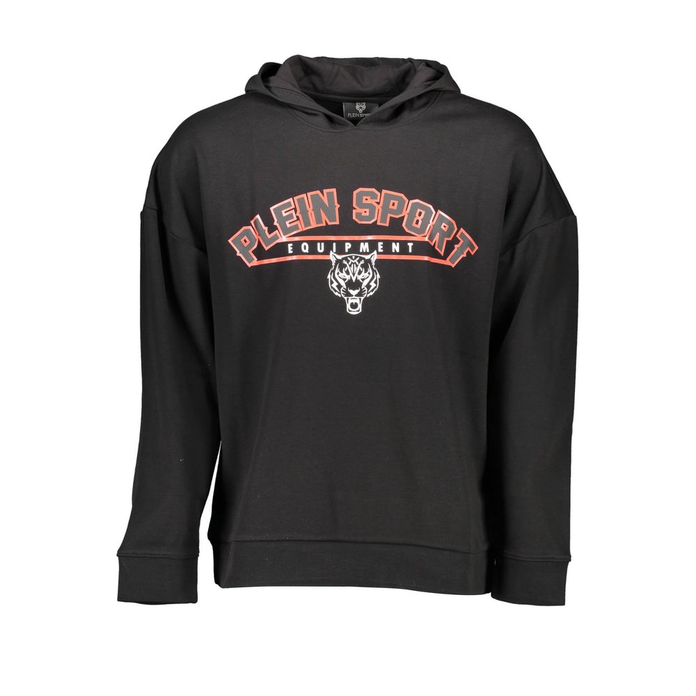 Plein Sport Schwarzer Baumwollpullover