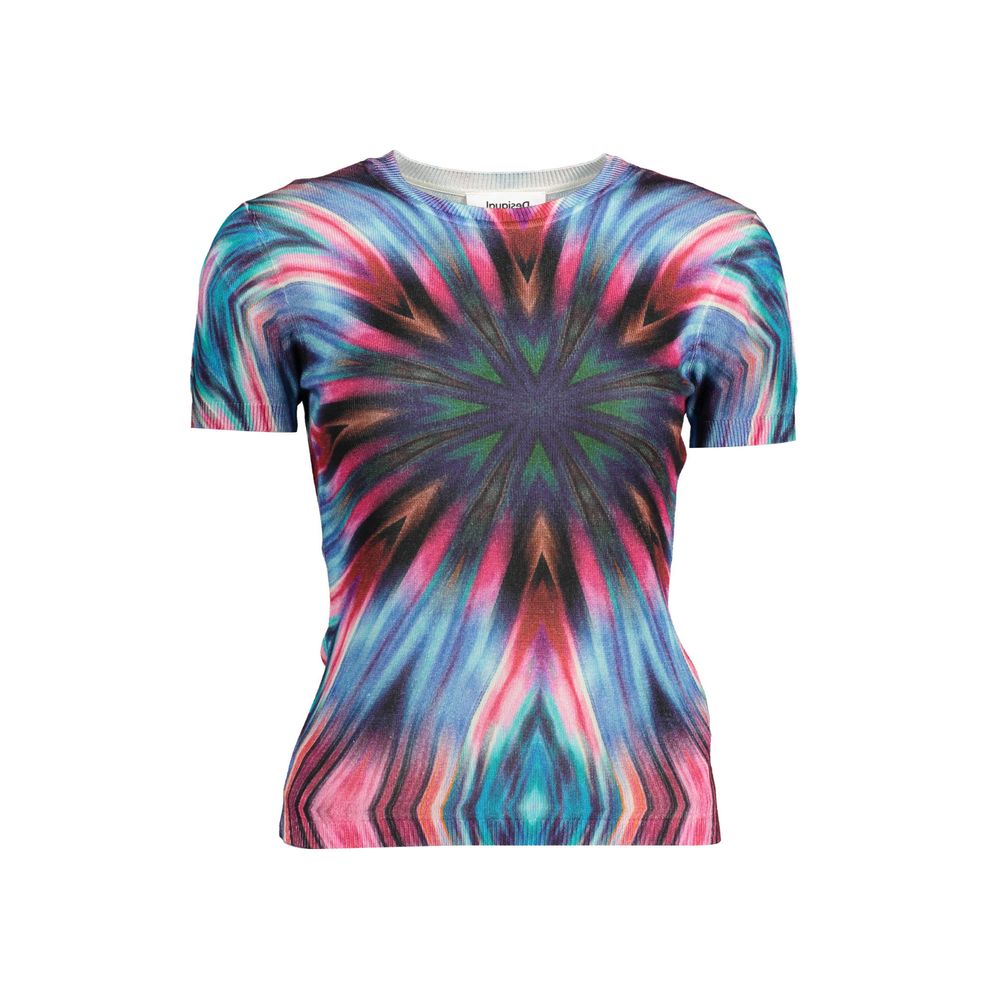 Desigual Blauer Viskose Pullover für Frauen