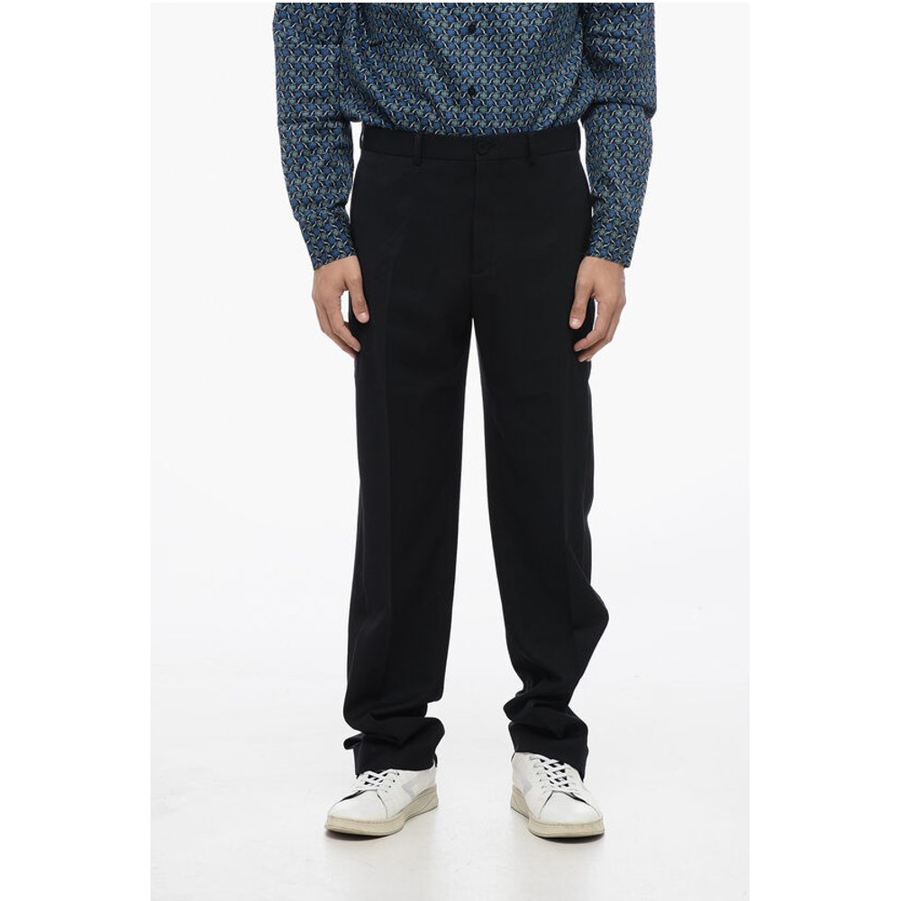 Dior PETER DOIG 4-Pocket-Wollhose mit Knöchelriemen