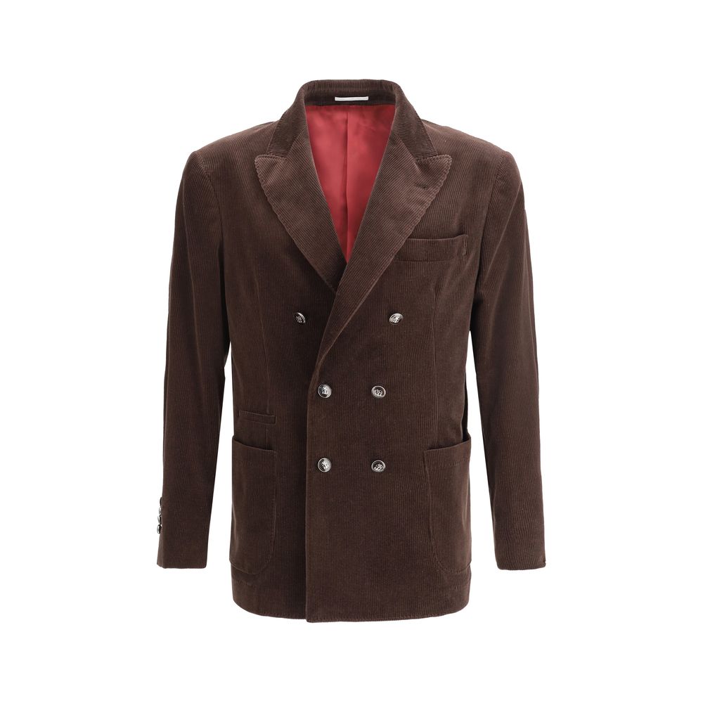 Brunello Cucinelli Blazerjacke aus Samt