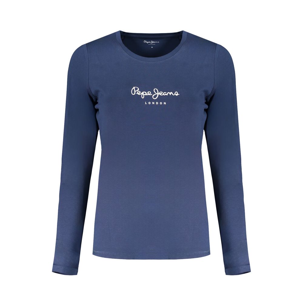Pepe Jeans Blaue Baumwoll-Oberteile &