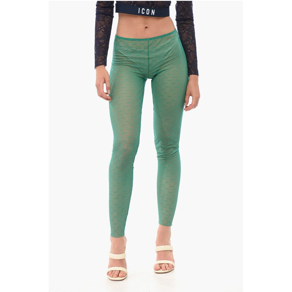 Dsquared² Monogramm Spitzenkragen