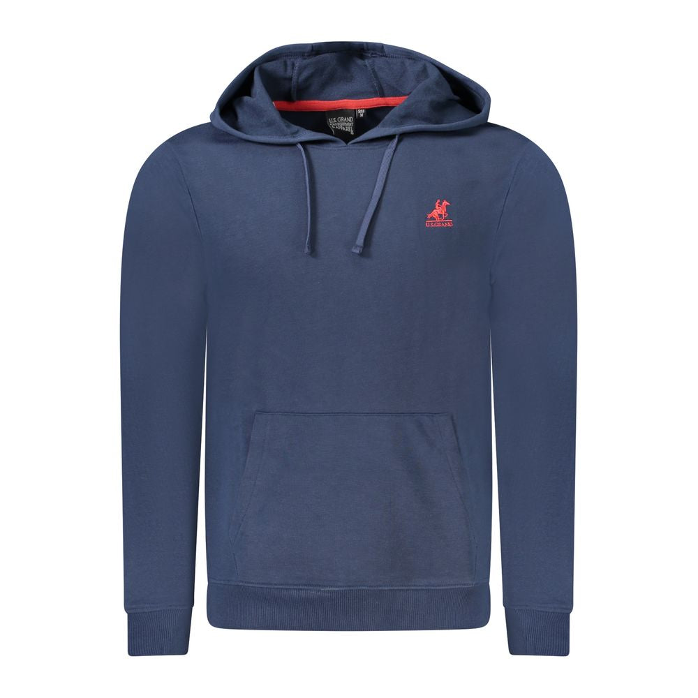 U.S. Grand Polo Blauer Baumwollpullover für Männer