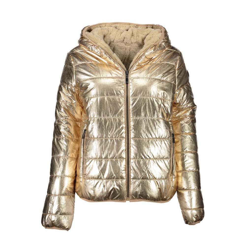 U.S. POLO ASSN. Goldene Nylonjacken &