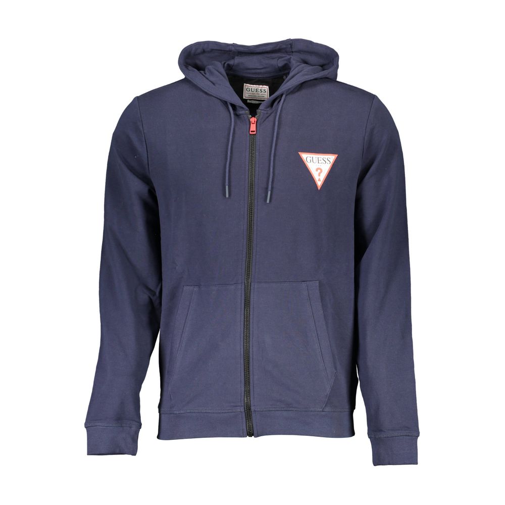 Guess Jeans Blauer Baumwollpullover