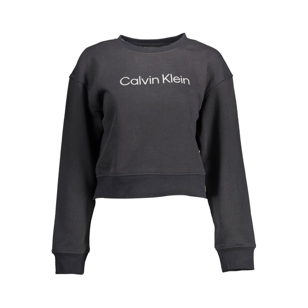 Calvin Klein Schwarzer Baumwollpullover