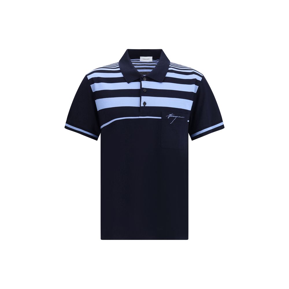 Ferragamo Polo mit kurzen Ärmeln