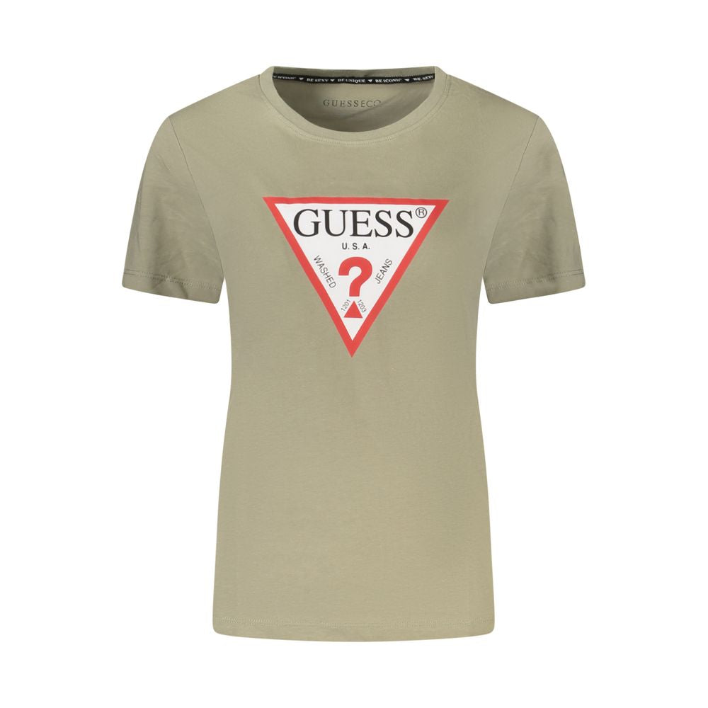 Guess Jeans Grüne Baumwoll-Oberteile &