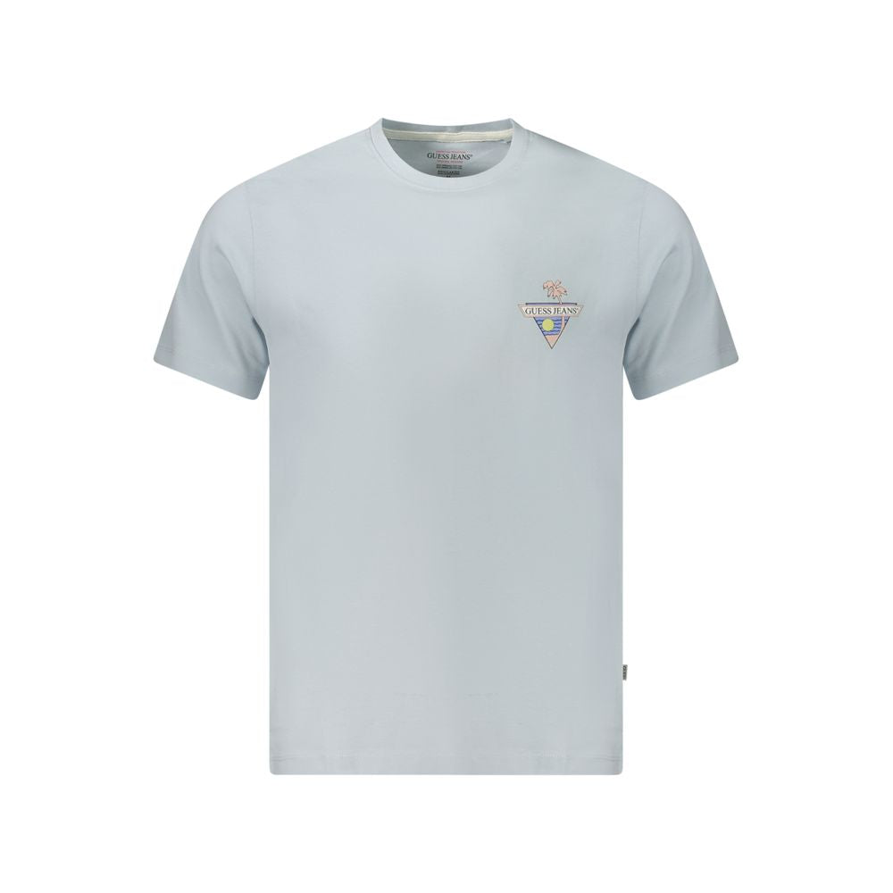 Guess Jeans T-Shirt aus blauer Baumwolle