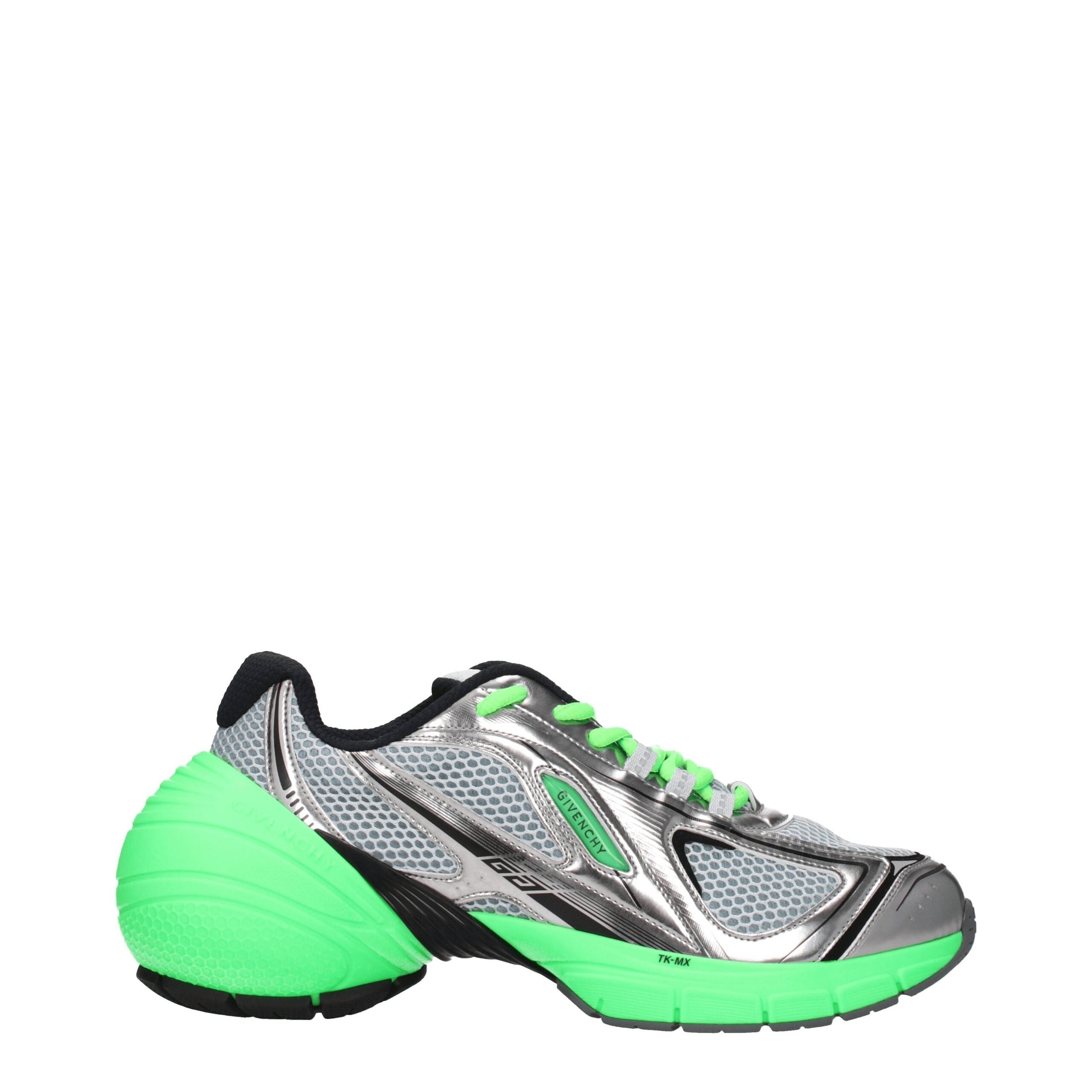 Givenchy Graue Sportliche Turnschuhe aus Stoff