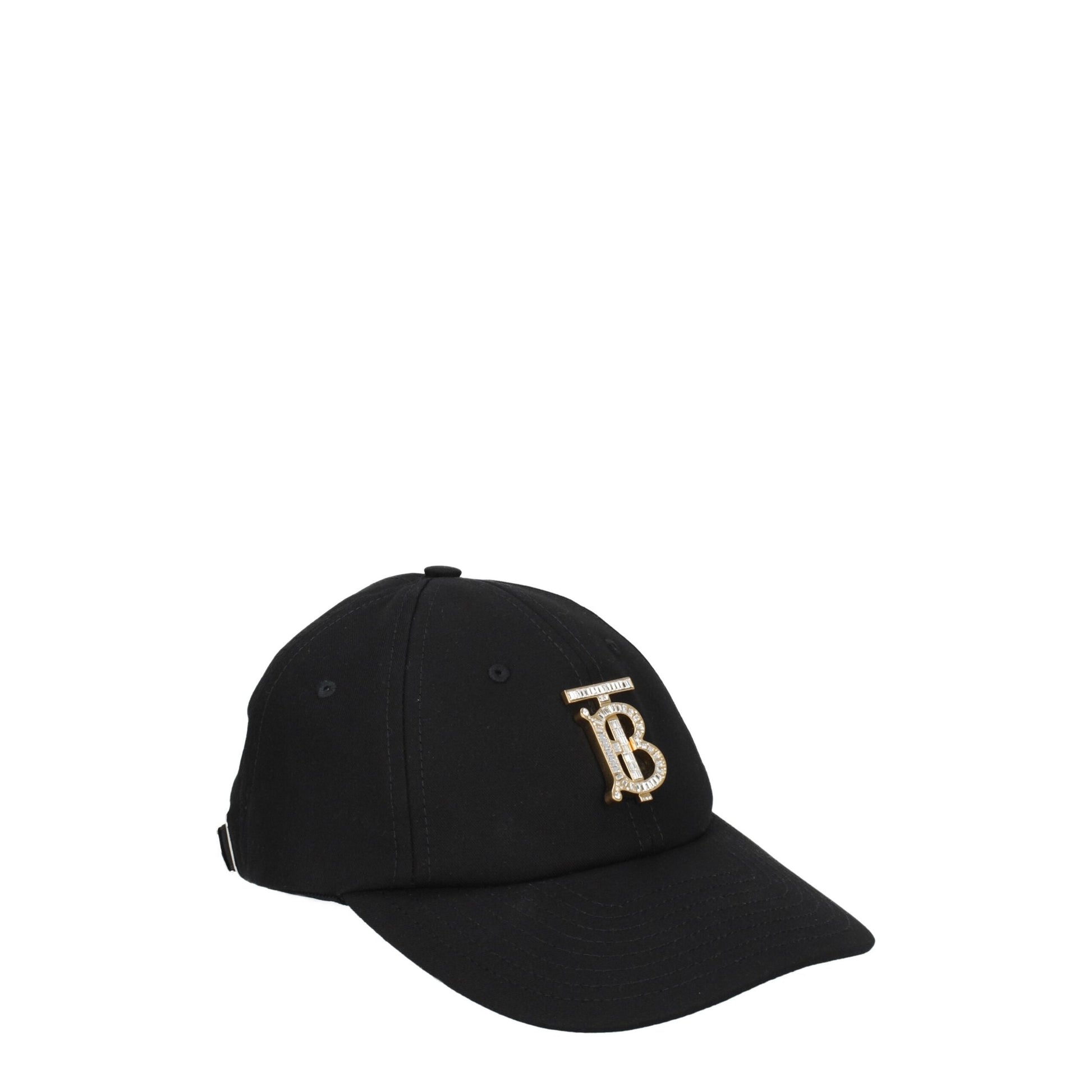 Burberry Schwarze Baumwollmützen (Baseballmütze)