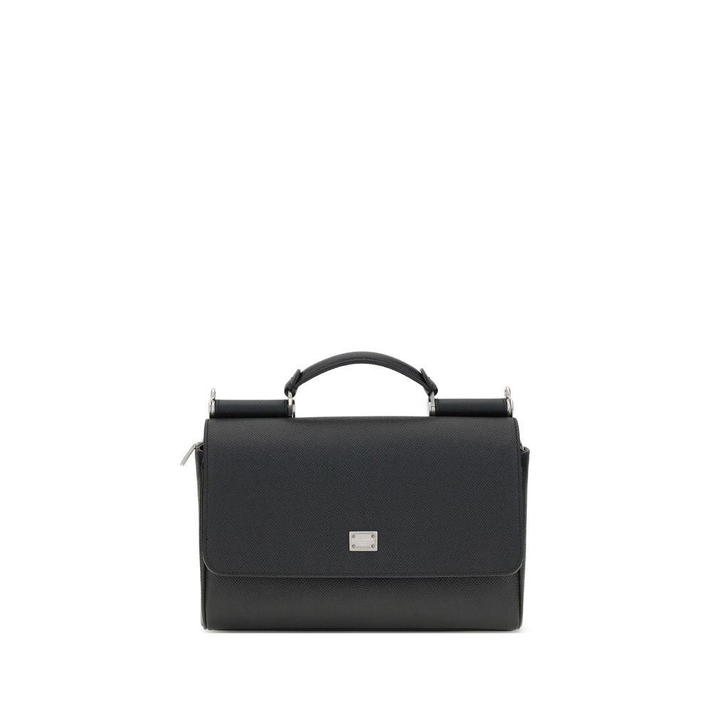 Dolce & Gabbana Meine Sizilien Lederhandtasche