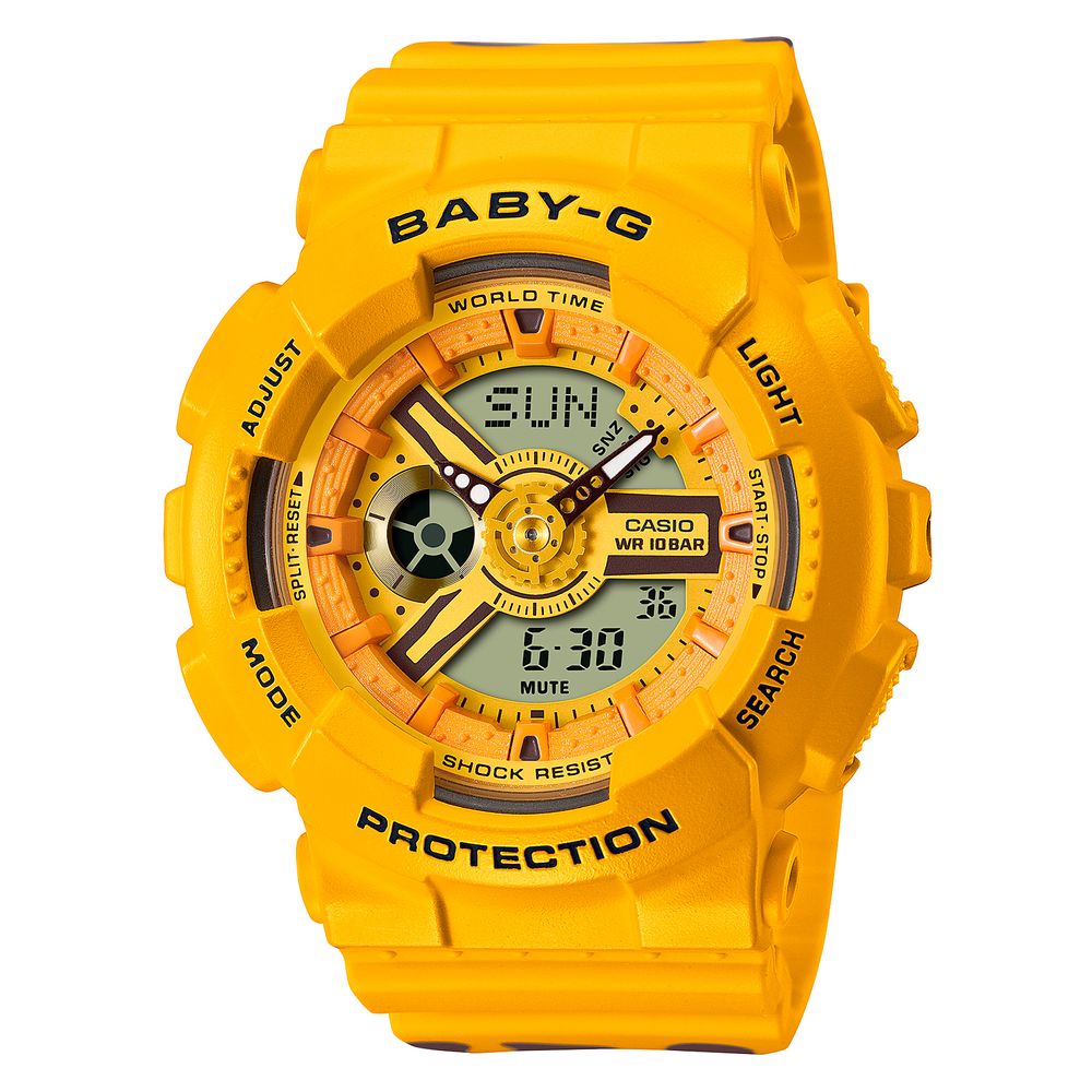 Casio Uhr aus braunem Harz