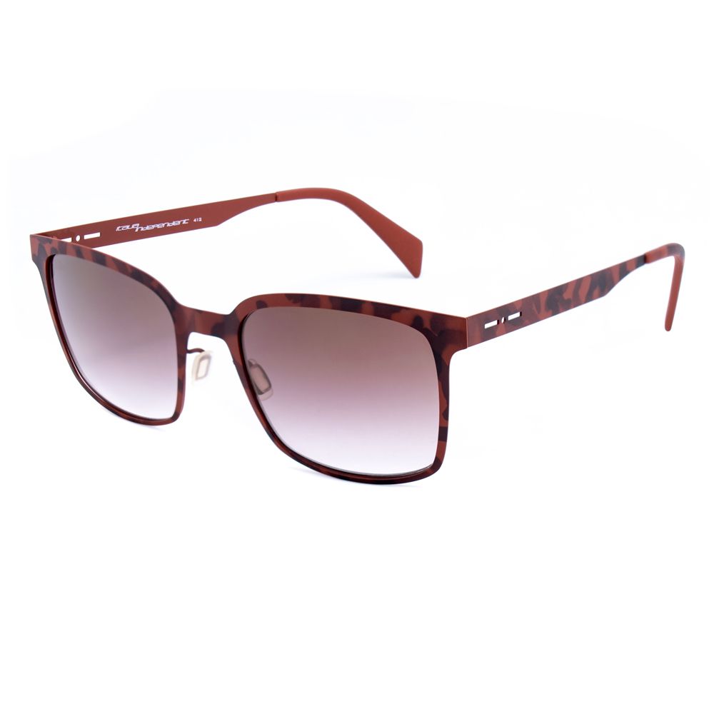 Italia Independent Braune Metall-Sonnenbrille