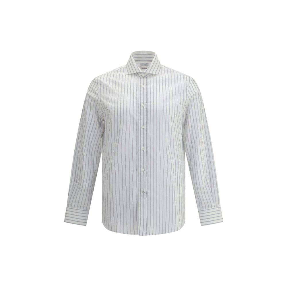 Brunello Cucinelli Gestreiftes Hemd