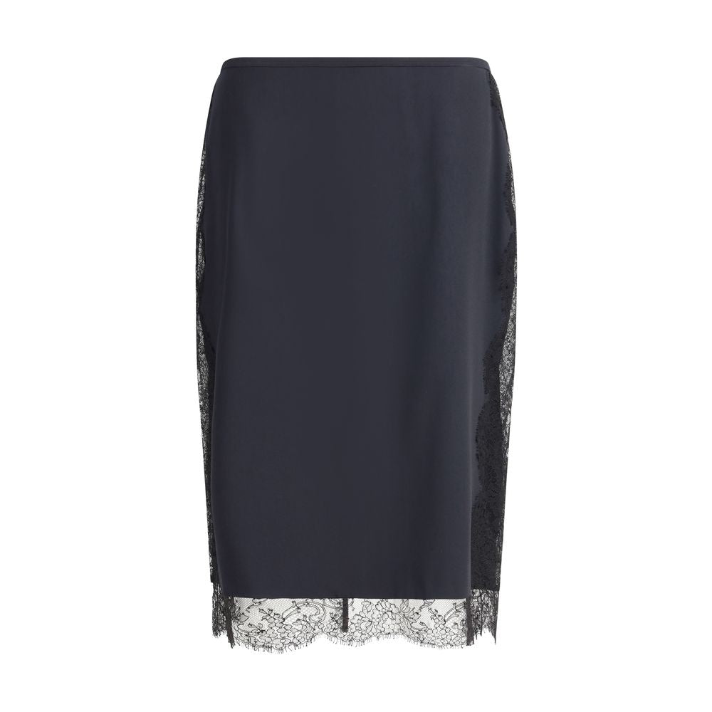 Tom Ford Satin-Rock mit Spitzendetails