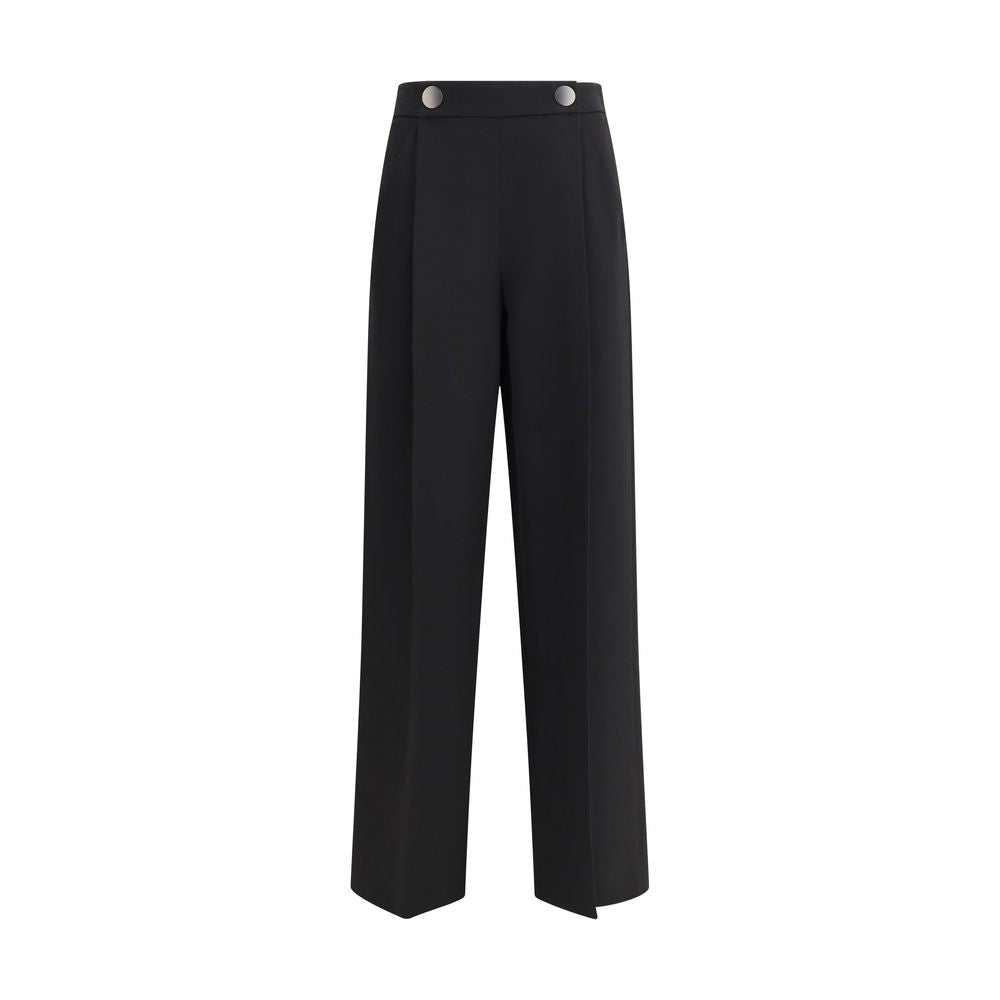 Giorgio Armani Einteilige Hose aus Seidenkrepp-Cady