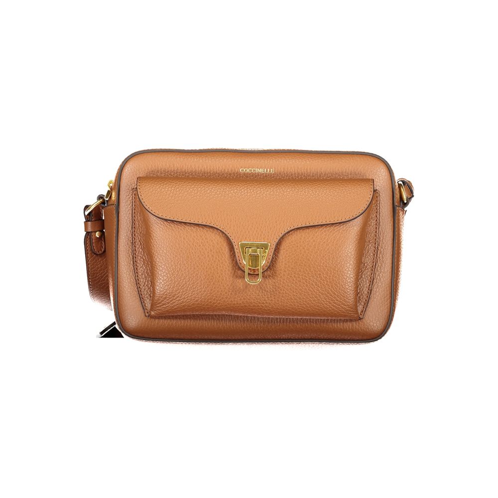 Coccinelle Braune Lederhandtasche