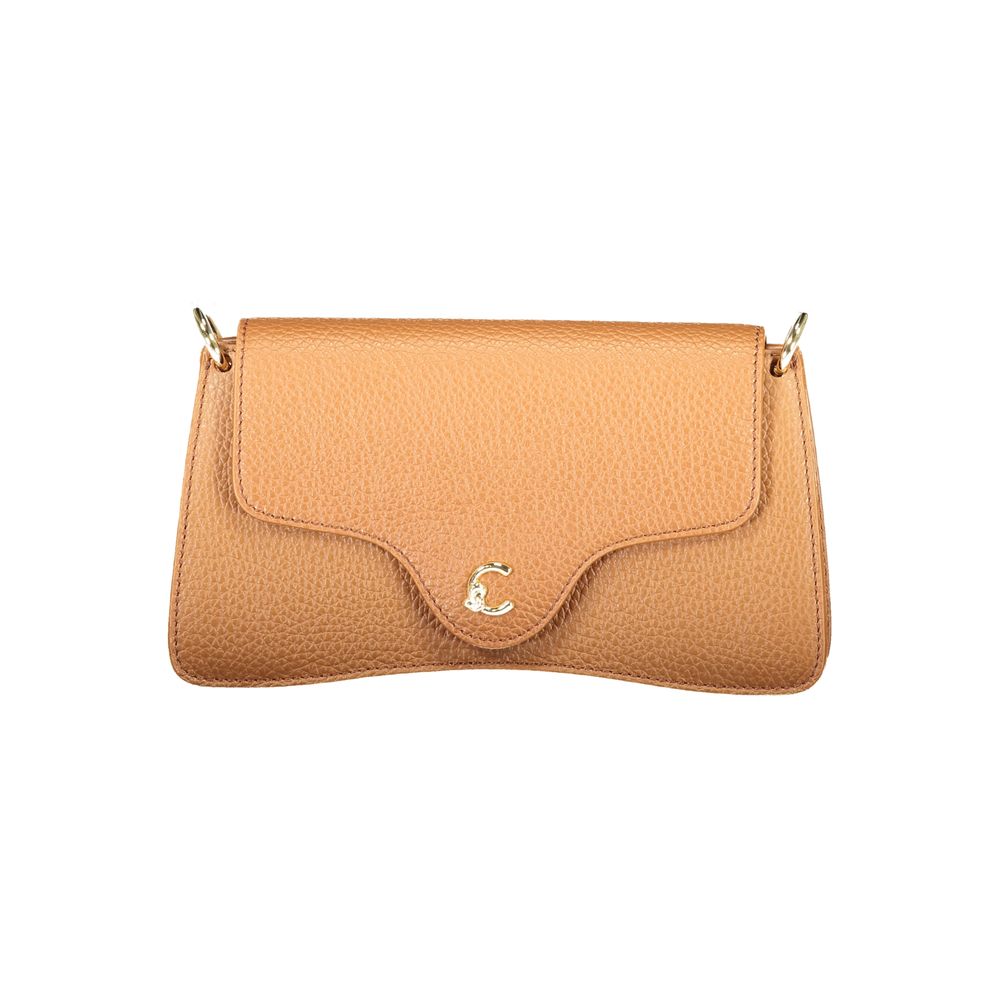 Coccinelle Braune Lederhandtasche