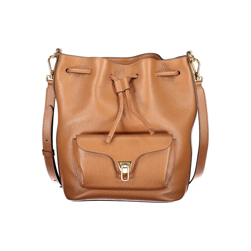 Coccinelle Braune Lederhandtasche