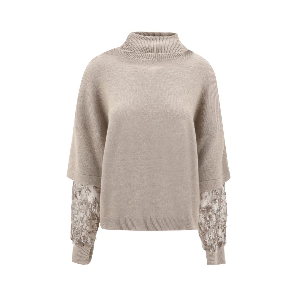 Brunello Cucinelli Kaschmir-Rollkragenpullover