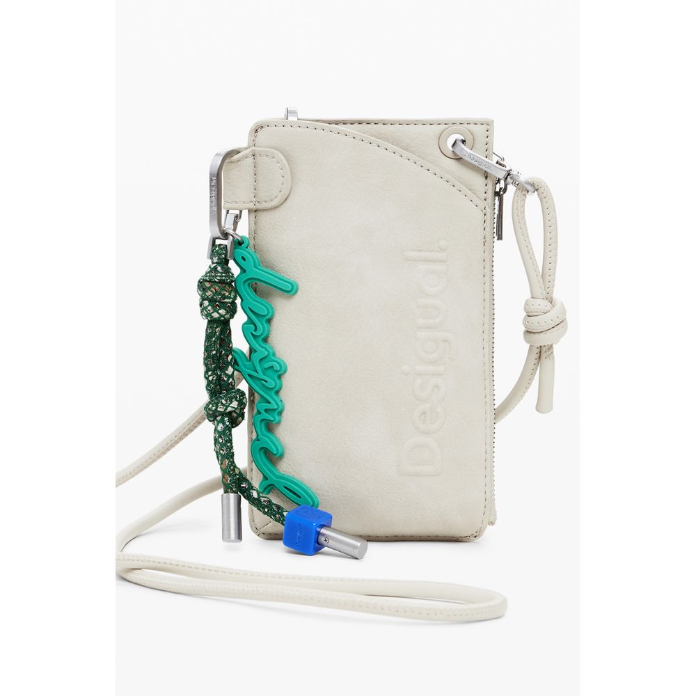 Desigual Beige Polyethylen Brieftasche
