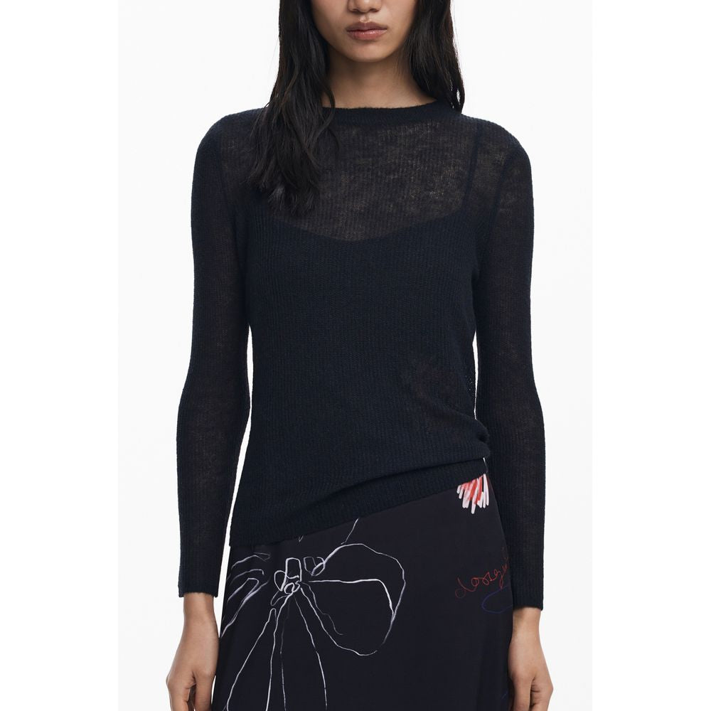 Desigual Schwarzes Polyesterkleid