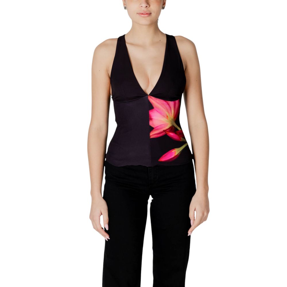 Desigual Schwarzes Polyester-Top
