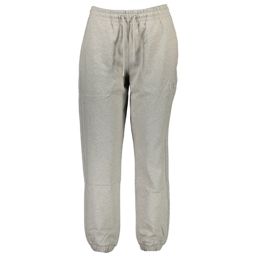 Calvin Klein Graue Baumwollhose