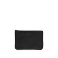 Kiton Black Nylon Clutch Bag