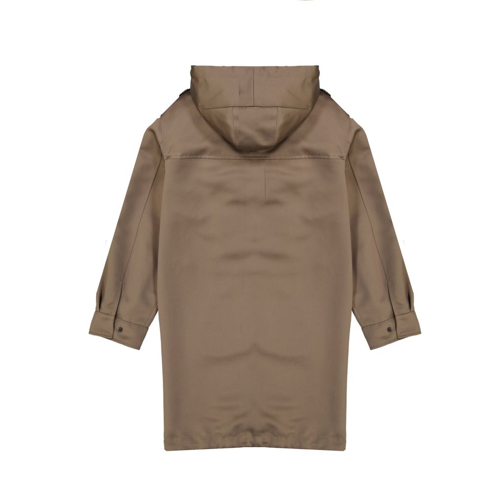 Brunello Cucinelli Brown Polyester Parka