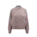 Brunello Cucinelli Beige Cashmere Sweatshirt