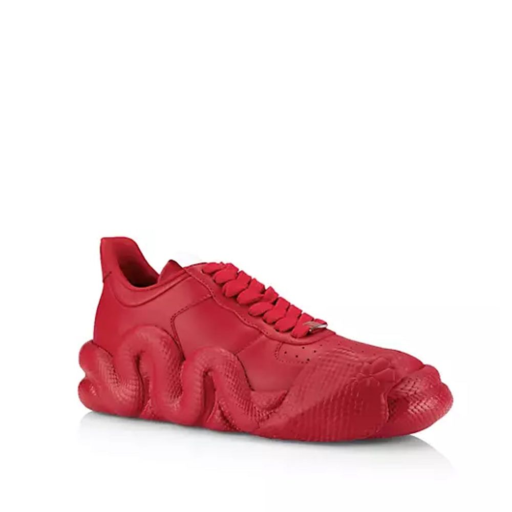 Giuseppe Zanotti Multicolor Calfskin Chunky Sneakers
