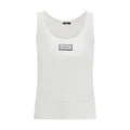 Versace White Cotton Top
