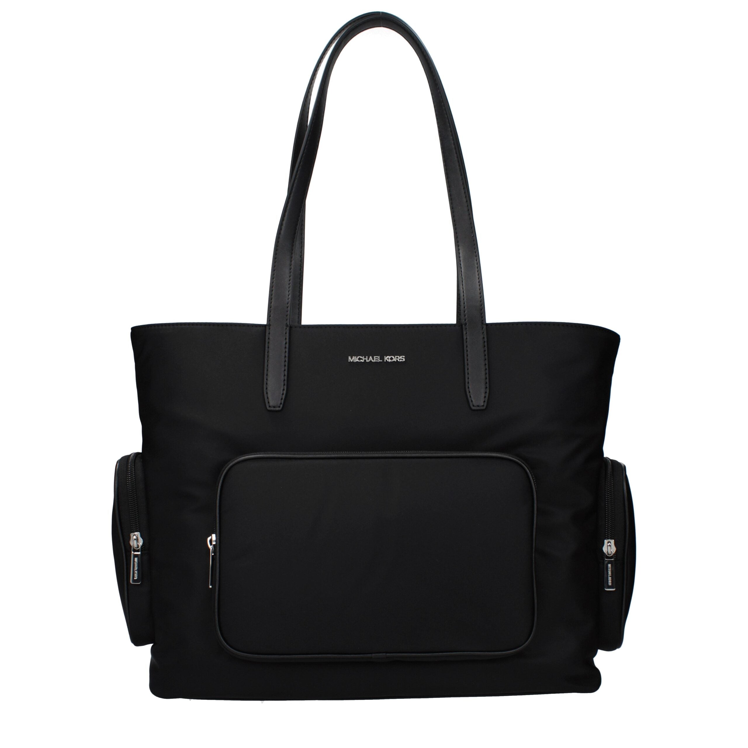 Michael Kors Black Fabric Shoulder Bag
