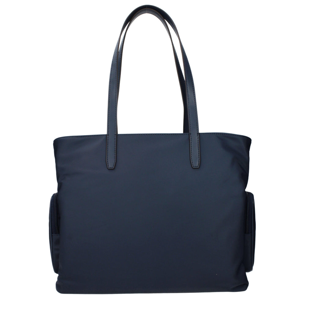 Michael Kors Blue Fabric Shoulder Bag