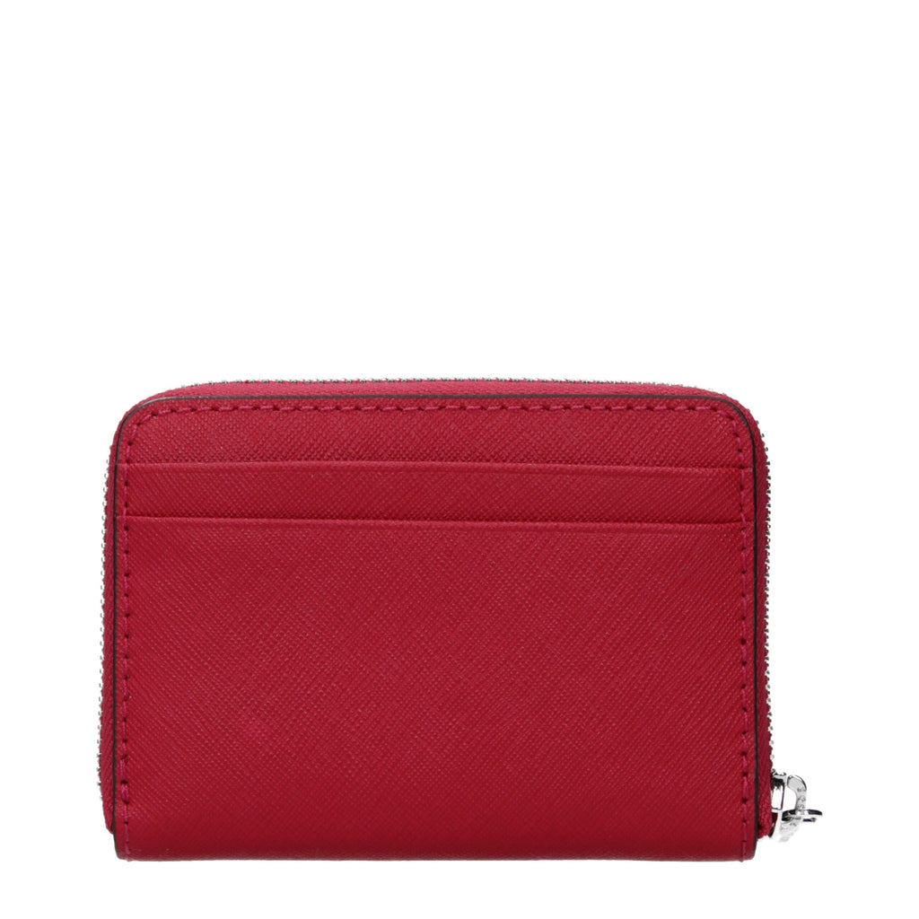 Michael Kors Red Leather Cardholder