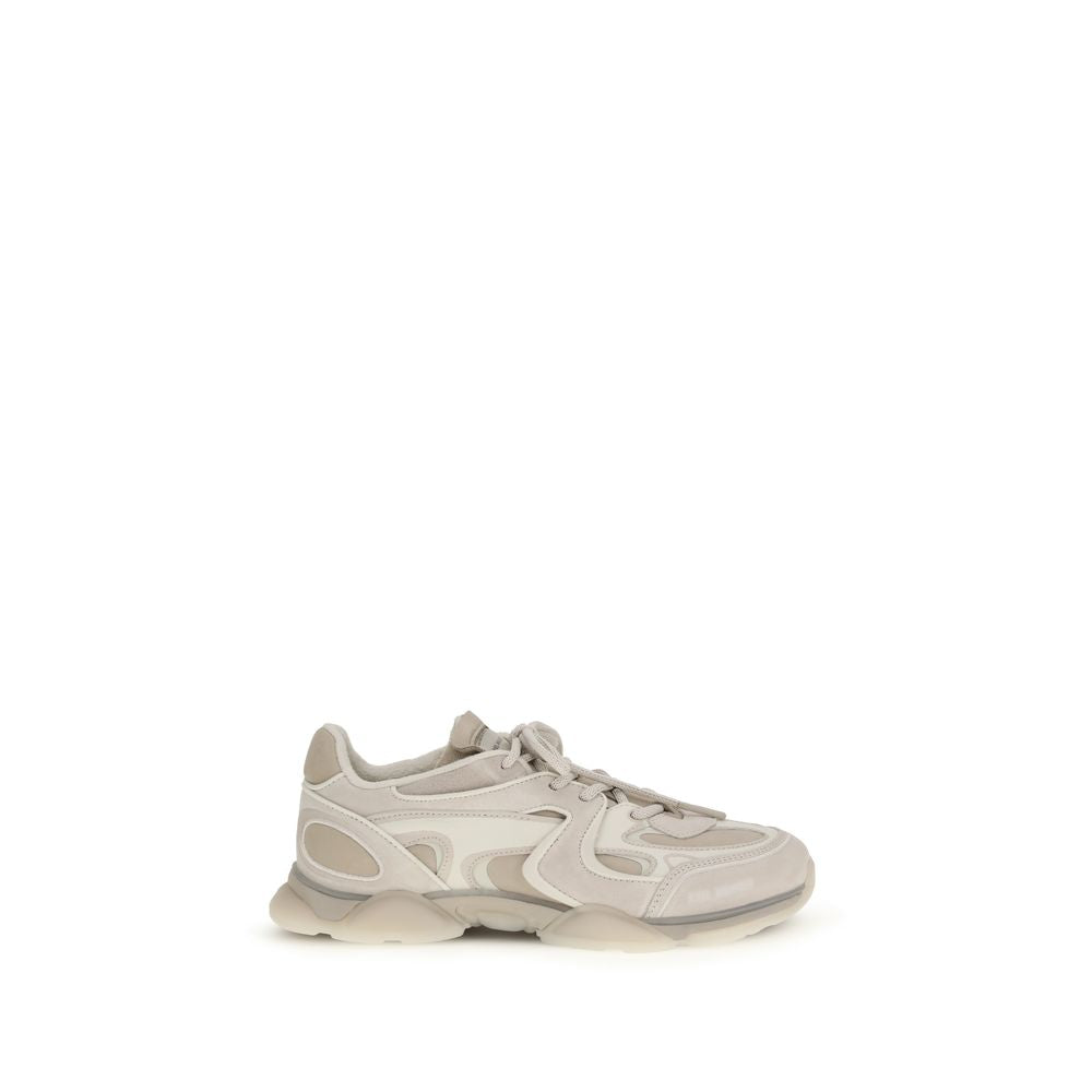 Axel Arigato White Calf Leather Bos Taurus Chunky Sneakers