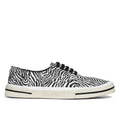 Celine Black Canvas Low Top Sneakers