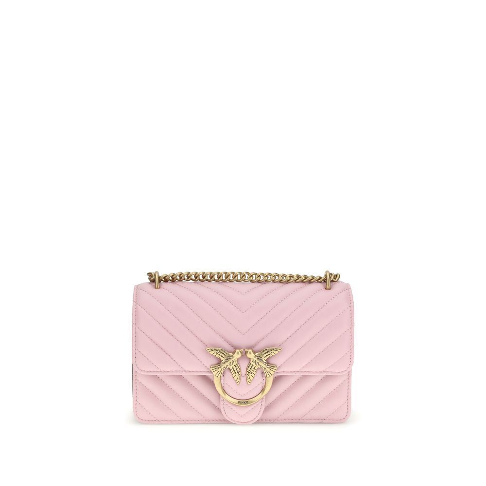 PINKO Multicolor Calf Leather Bos Taurus Shoulder Bag