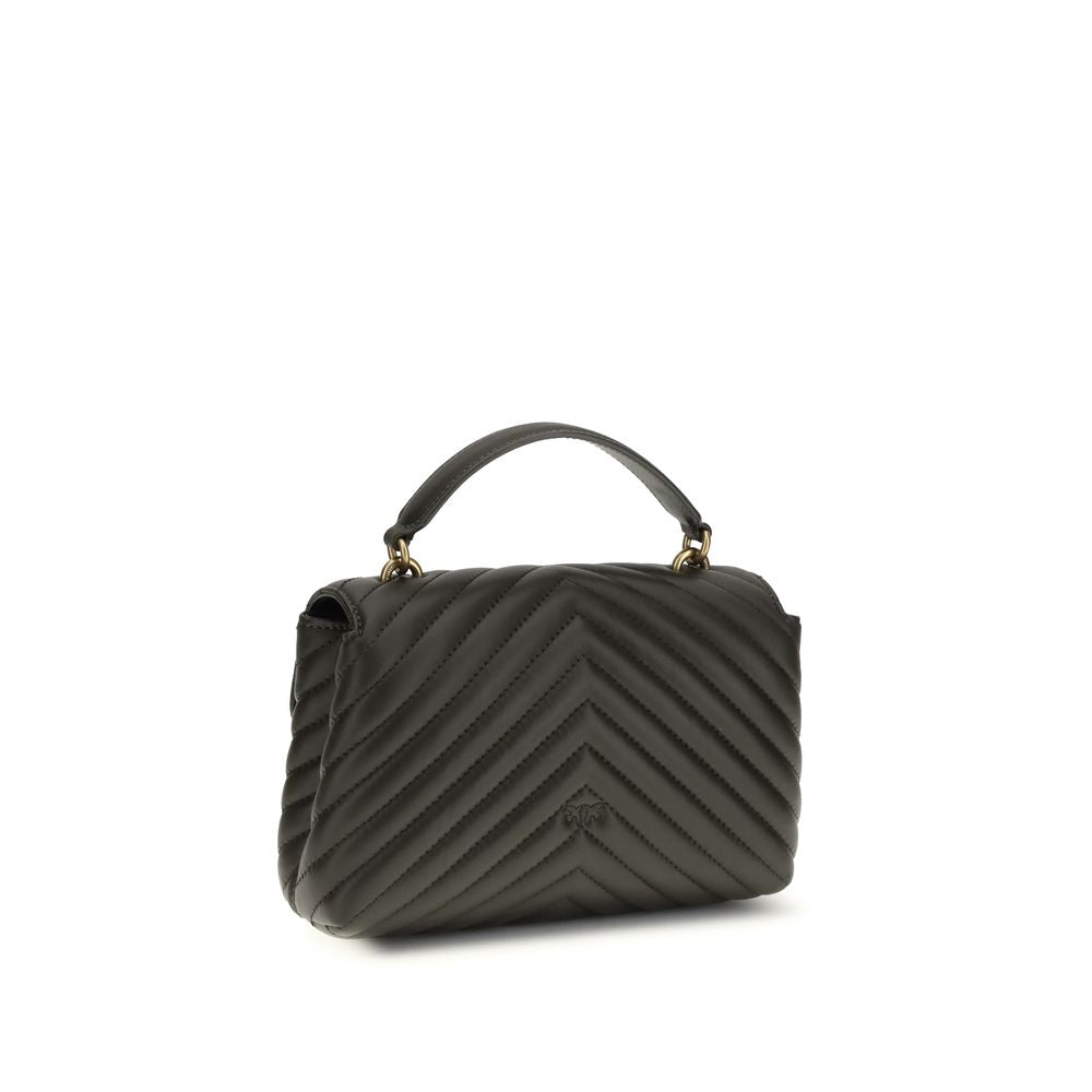 PINKO Bicolor Calf Leather Bos Taurus Handbag